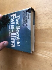 FATU-HIVA Back To Nature by Thor Heyerdahl 1974 Hard Cover Book Club Edition