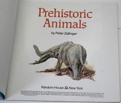 1978 Prehistoric Animals by Peter Zallinger Random House (PB)