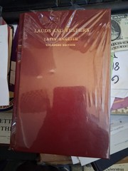 Lauds and Vespers in English and LATIN / Enlarged Edition / Missal / Psalter