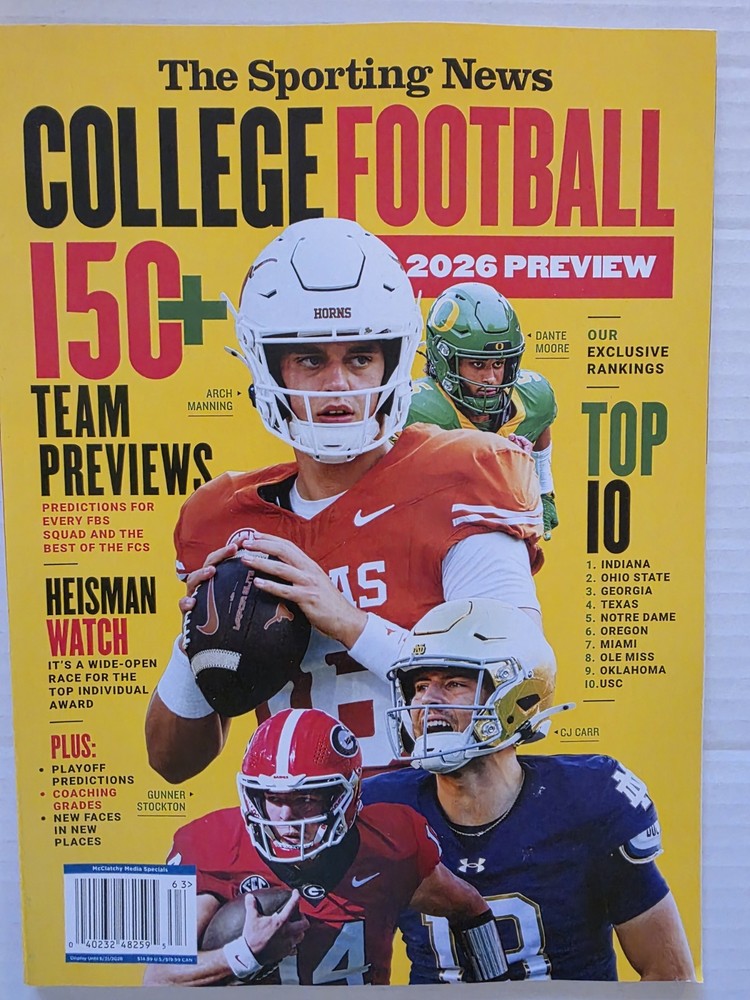 THE SPORTING NEWS COLLEGE FOOTBALL 2026 PREVIEW 150+ TEAM PREVIEWS