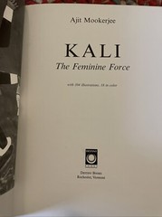Kali : The Feminine Force by Ajit Mookerjee (1988, Trade Paperback)