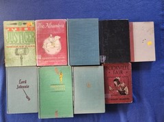 Lot 19 hardback vintage books 1940s-60s. adult young adult children chapter