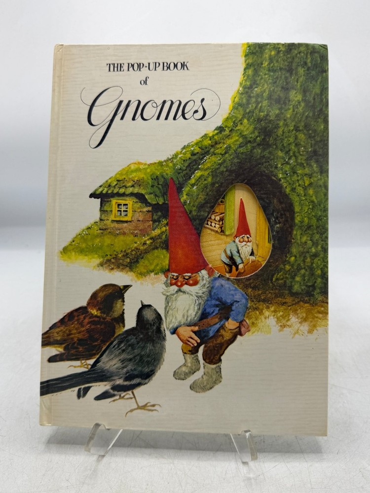 The Pop-Up Book of Gnomes Rien Poortvliet Wil Huygen 1979 Illustrated Abrams