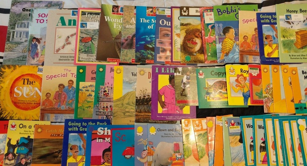 Lot of 53 Children’s Learning to Read Books Joy Cowley Books Sunshine Books