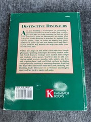 Building and Painting Model Dinosaurs Ray Rimell 1998 1st Edition