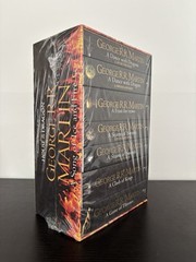 Game of Thrones A Song of Ice and Fire Complete 7 Hardcover Book Box Set Sealed