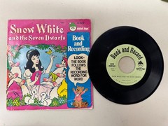7 Vintage Children’s Records with Books plus 4 additional Records 45 RPM