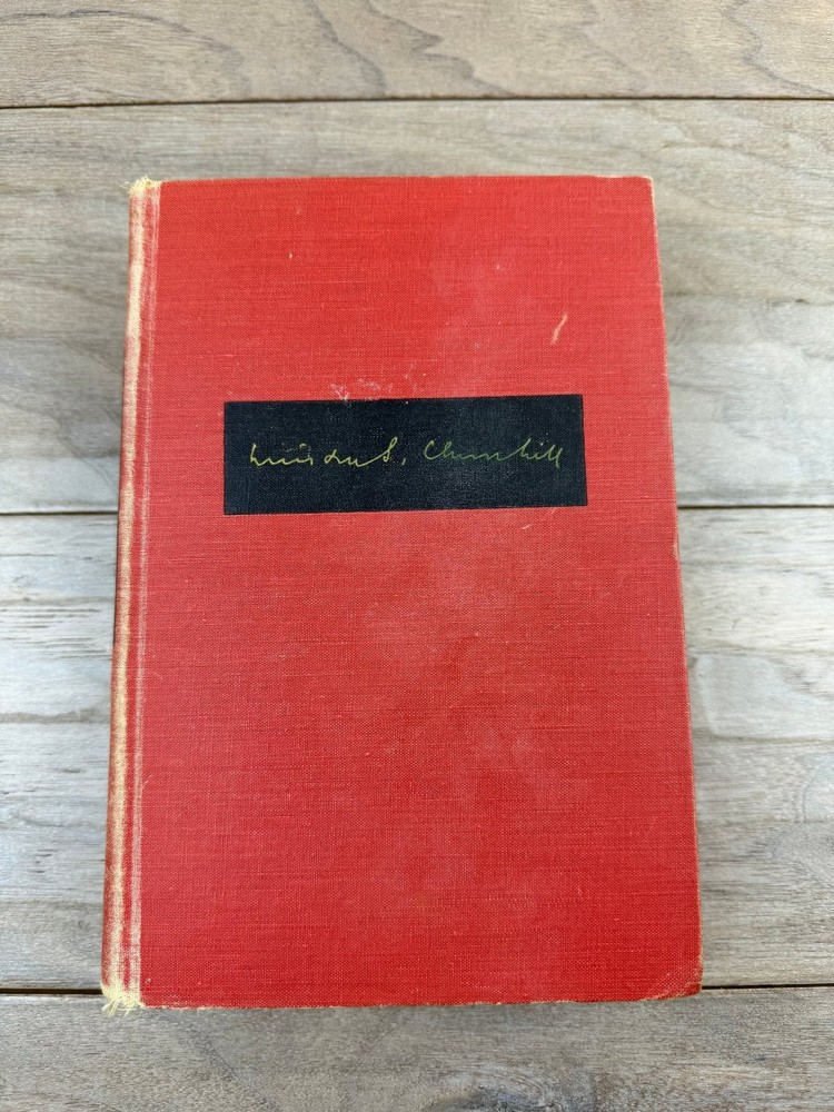 The Hinge of Fate Winston S. Churchill 1950 WWII History Houghton Mifflin