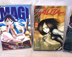LOT of 4 Random Manga Book Lot – Goblin Slayer, Magi, Battle Angel , Sword Art..