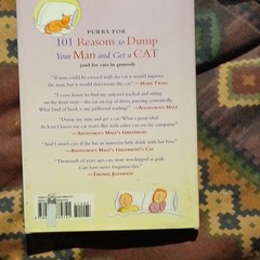William Morrow 101 Reasons to Dump Your Man and Get a Cat Hardcover Molly Katz …