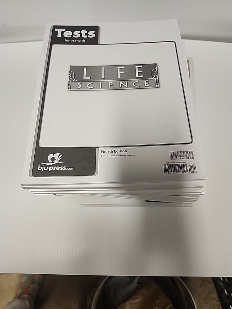 Biology Fourth Edition Tests Bju Press Bob Jones