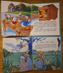 VTG 50s 60s 70s Disney Childrens Book Lot – Rescuers, Lady & the Tramp, Pinocchi