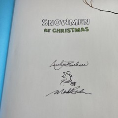 Snowmen at Night – Signed Autographed Hardcover By Buehner, Caralyn