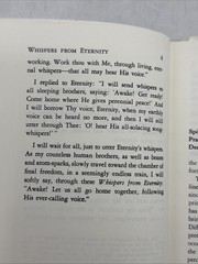 Paramahansa Yogananda Whispers from Eternity Leatherbound Hardcover 1st Version