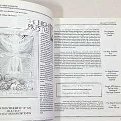 The Tarot Handbook Angeles Arrien Vtg 1995 PB Applications of Ancient Symbols