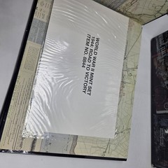USPS WW2 Remembered Box Set in Slip Case 5 Stamp Albums Plus Complete Stamp Sets