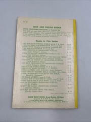 Know Your Hymns Quiz Book by Frederick Hall PB 1972 Baker Book House