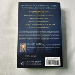 Nightingale : A Novel by Kristin Hannah (2017, Trade Paperback)
