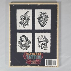*NEW/ UNUSED/ NO MARKINGS* Halcyon Time Ltd Ultimate Tattoo Coloring Book