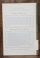 Invitation to Discipleship Message of Evangelism Myron Augsburger Herald Press 1