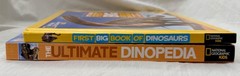 Lot 2 Dinosaur books National Geographic Kids Dino-Pedia and First Big Book