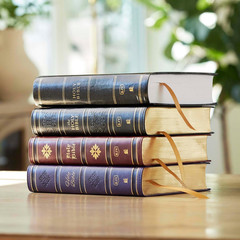 KJV Holy Bible: Personal Size Giant Print, Brown Leathersoft, Red Letter,…