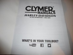 CLYMER HARLEY-DAVIDSON XL/XLH SPORTSTER 1986-2003 – M429-5 – FREE SHIPPING