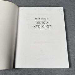 Desk Reference on American Government Second Edition Over 600 Answers Paperback