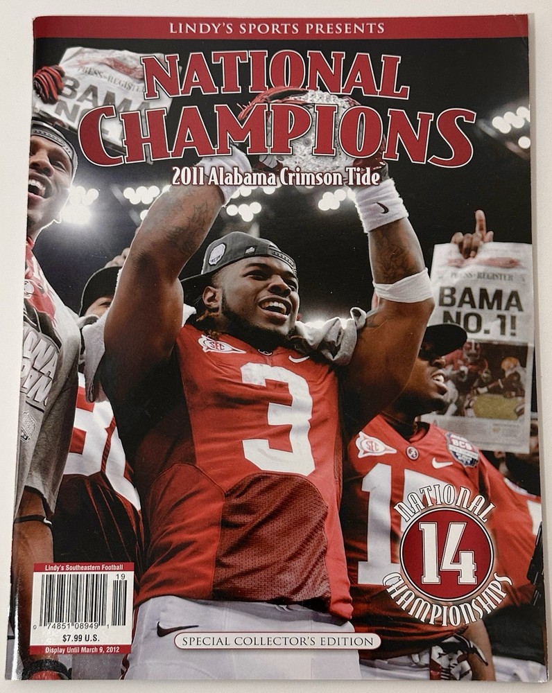 Lindy’s Sports 2011 National Champions Alabama Crimson Tide Collector’s Edition