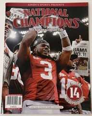 Lindy’s Sports 2011 National Champions Alabama Crimson Tide Collector’s Edition