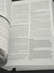 Teen Life Application Study Bible Leather Like Steel Gray Cityscape Buildings