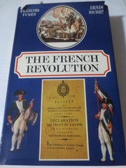 THE FRENCH REVOLUTION FURET AND RICHET HARDBACK DUSTCOVER 415 PAGES