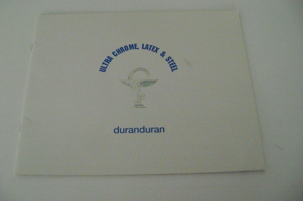 Duran Duran Ultra Chrome Latex and Steel Tour 1998 Rare Concert Book