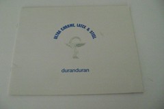 Duran Duran Ultra Chrome Latex and Steel Tour 1998 Rare Concert Book