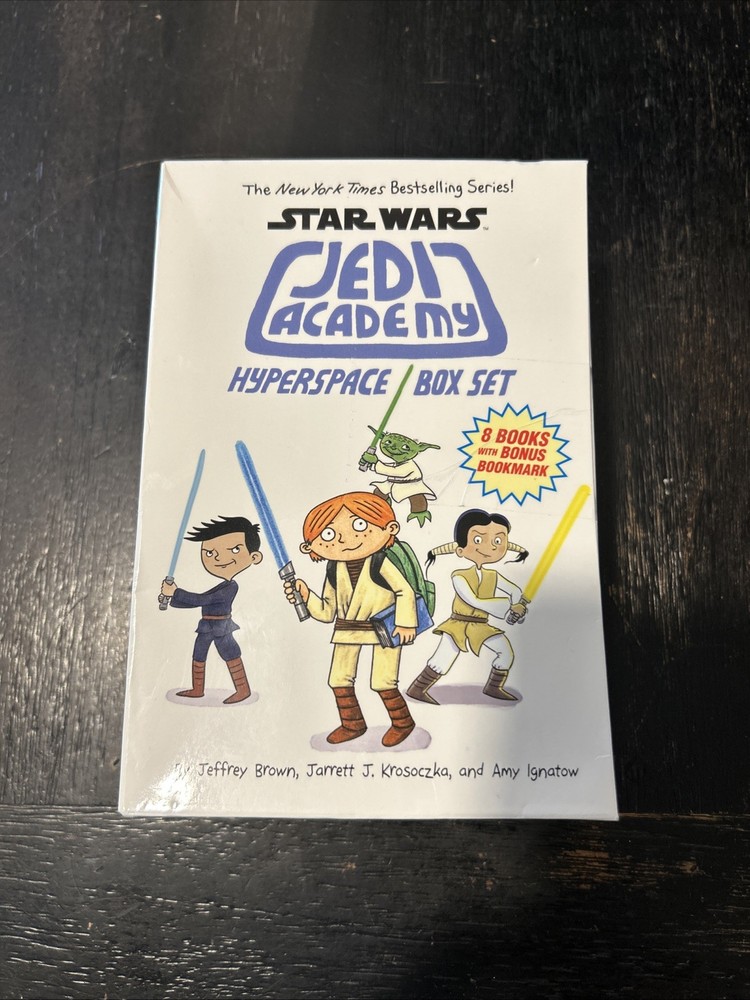 Star Wars Jedi Academy Series Scholastic Hyperspace Paperback Boxed Missing One