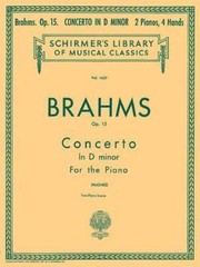 Concerto No. 1 in D Minor, Op. 15 (2-piano score): Schirmer Library of Classics