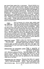 1900 Mme. Begué And Her Recipes; Old Creole Cookery Cook Book 76 Pages