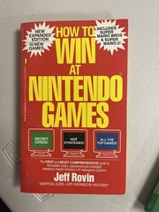 Vintage How to Win at Nintendo Games Books Volumes 1 2 3 Jeff Rovin