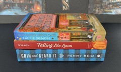 Cozy Fall Romance Books: 3 PB Pumpkin Spice Café Falling Like Leaves Penny Reid