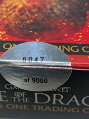 Game of Thrones House of the Dragon Season 1 Trading Cards Hobby Box w/ 2 Packs!