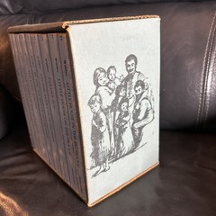 Laura Ingalls Wilder’s Little House Books Complete Box Set of 9 Vintage 1971