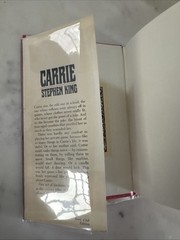 Carrie by Stephen King (Hardcover, Book Club Edition, 1974)