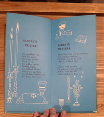 A Jewish Child’s „My First Book of Prayers” 1958 – by Edith & Sol Scharfstein