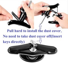 Truck Cap Latch T Handle Lock for Leer are Matching Set Universal Truck Toppe…