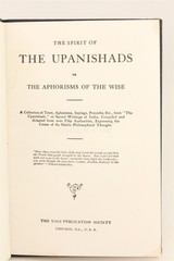 The Spirit Of The Upanishads by Yogi Ramacharaka Hard Back