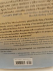 The Fate of the Generals A WWII Hardcover on MacArthur Wainwright HC DJ 1st K4