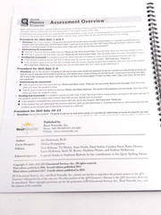 QPS Quick Phonics Screener 4th Edition Examiner’s Manual & Assessment Book