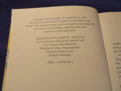 2005 GOLD FEVER Hardcover by ANGELA DORSEY