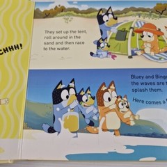 Bluey 4 Book Bundle The Creek, The Beach, Fruit Bat, Bob Bilby Hardcover