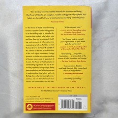 The Power of Habit Charles Duhigg Random House Paperback Habit Formation Science